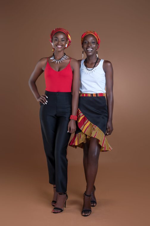 Nyero African Kikoyi Wrap Skirt - www.makula.store