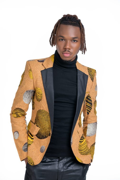 Ensi African Print Men’s Coat - www.makula.store